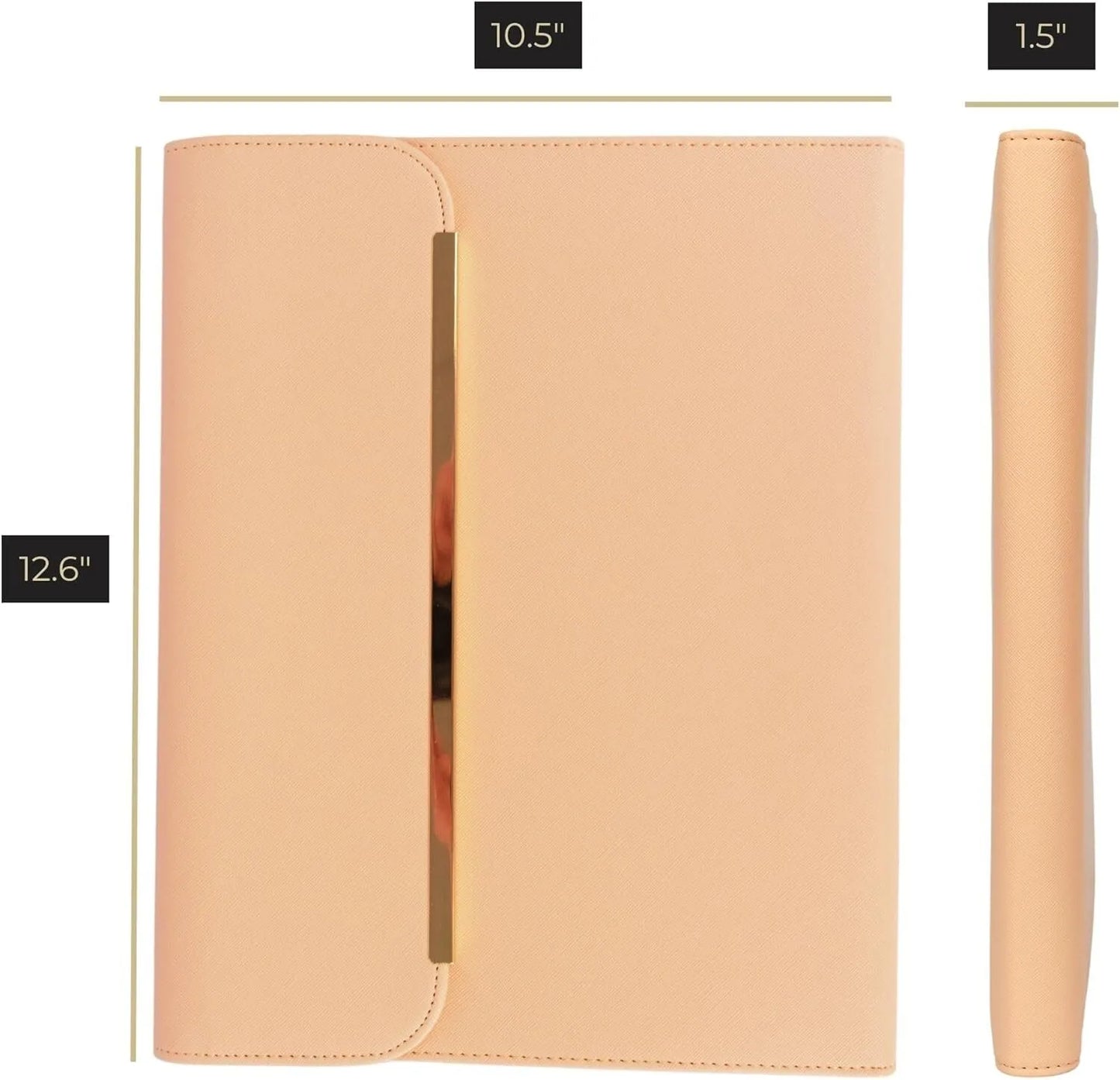 Leather document folder
