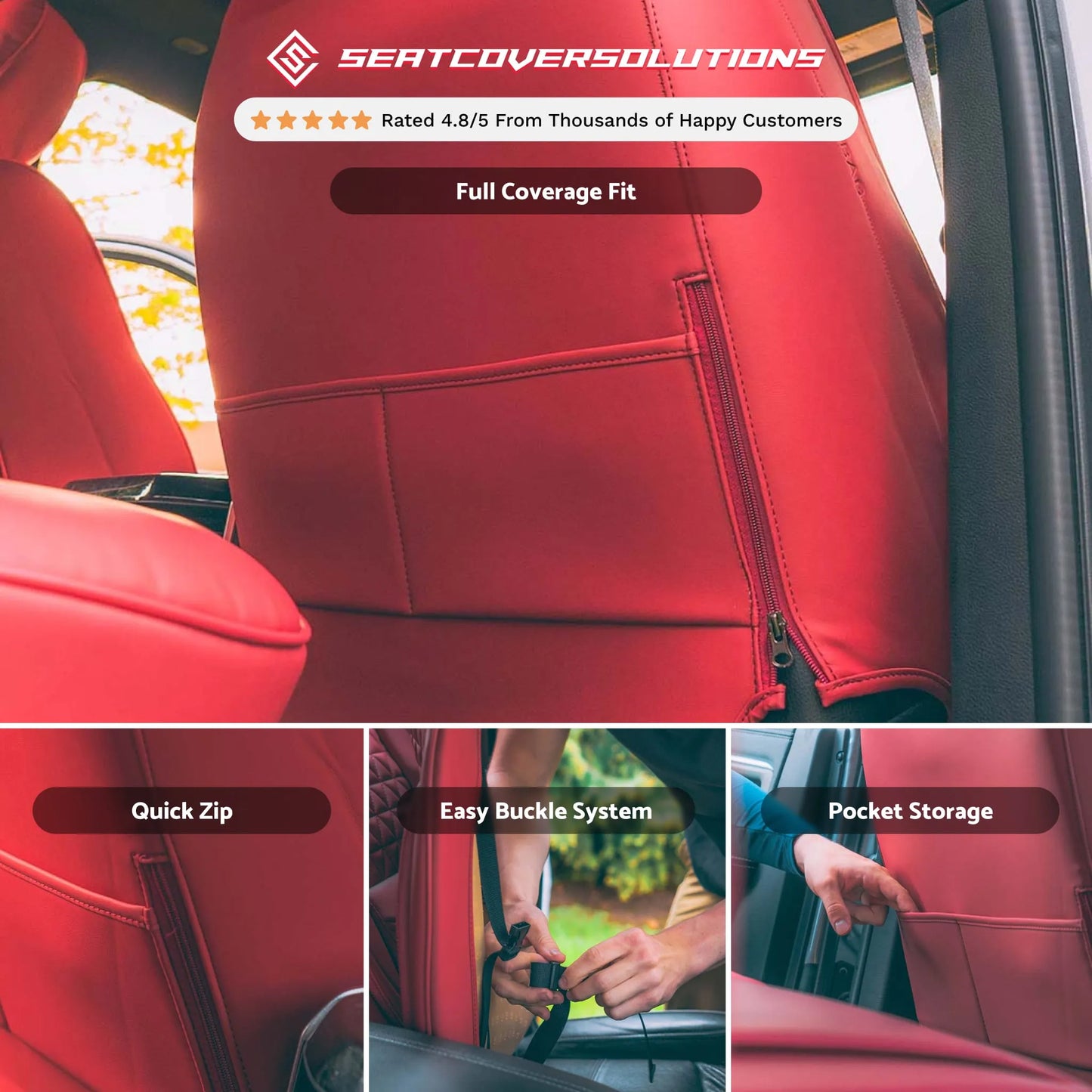 Luxury Breathable Car Seat Cover